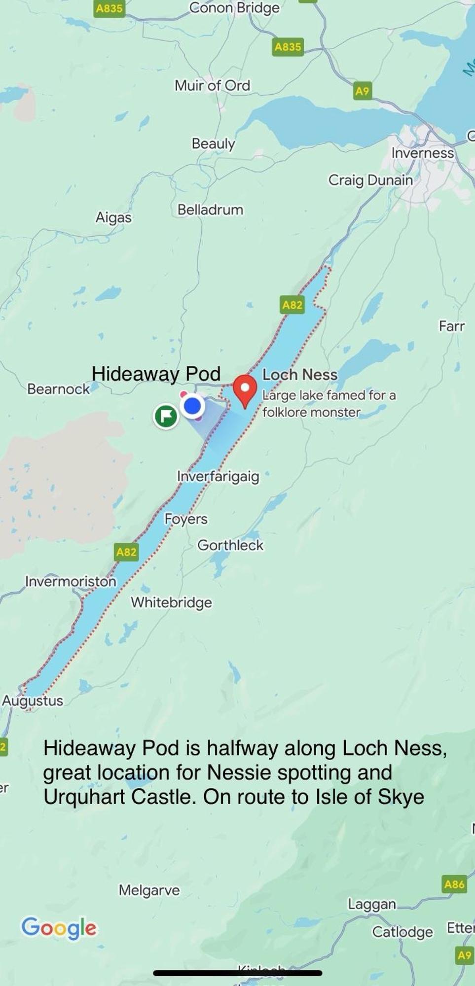 Hideaway Pod Near Loch Ness For A Tranquil Retreat Apartment Lewiston Bagian luar foto
